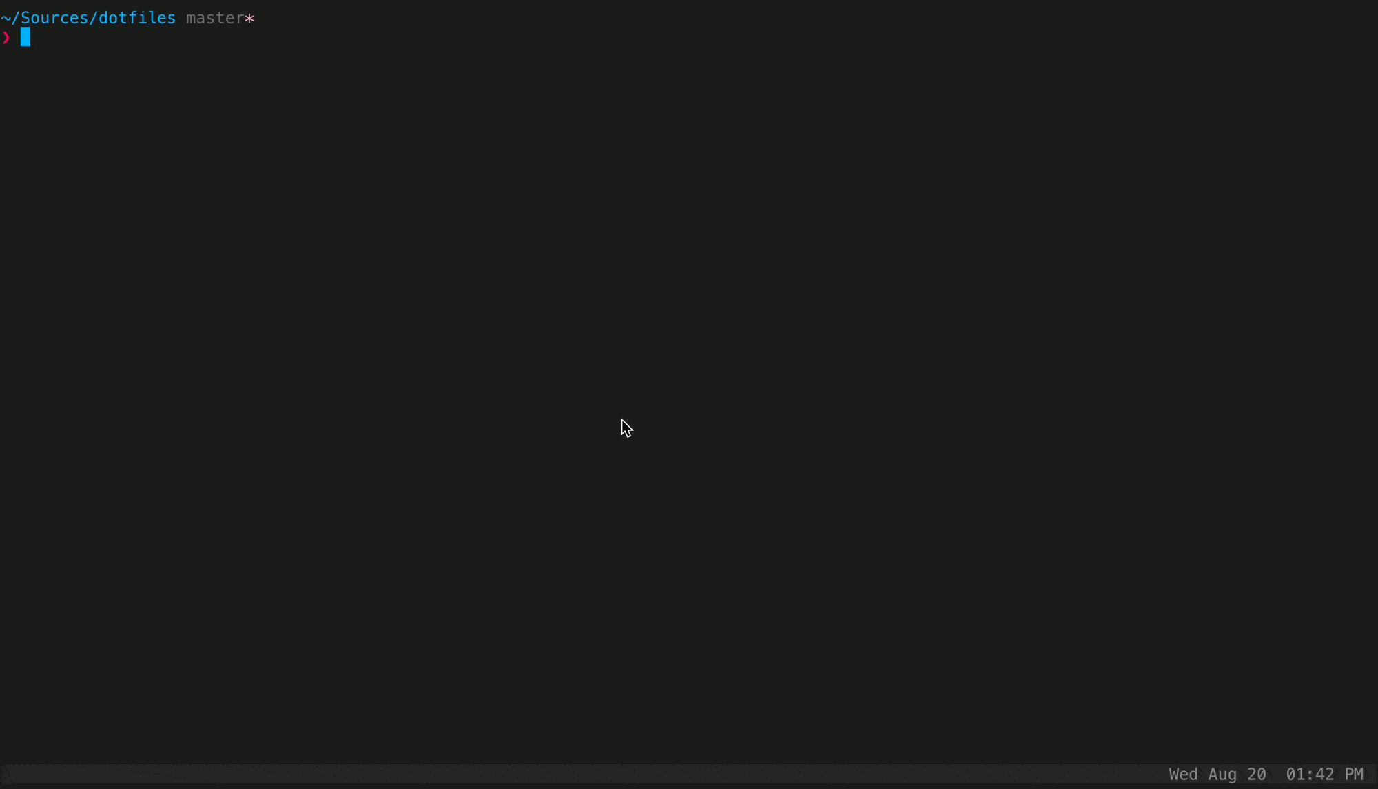 GIF demo here showing: typing gcam, Claude generating a message, vim opening with the message, editing if needed, then committing